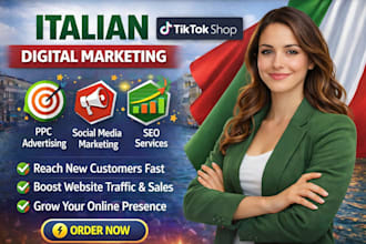 setup italian tiktok shop, fix tiktok shop dropshipping product listing SEO