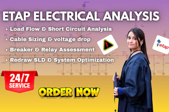 do arc flash and short circuit studies on etap