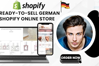 create german shopify store, german dropshipping store, german online shop, gdpr