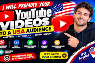 do USA youtube video promotion to a targeted audience