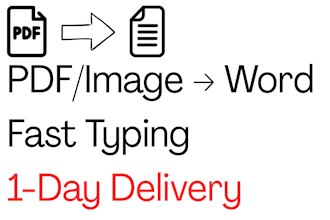 convert PDF or image to word document fast