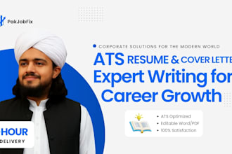 design professional ats resume, cover letter and CV design