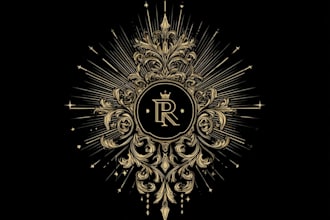 design luxury fashion and clothing brand logo