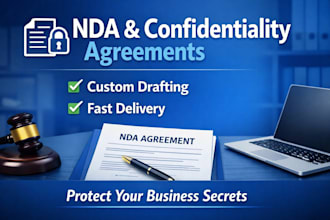 draft custom nda and vendor contracts for your startup or msme