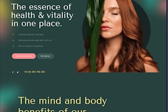 build aromatherapy website design