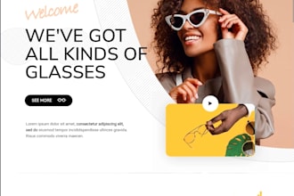 design optician and optical store website