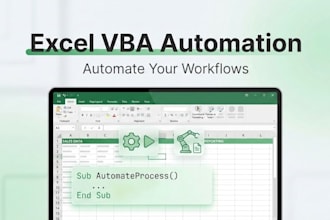 excel vba automation, macros and custom reports