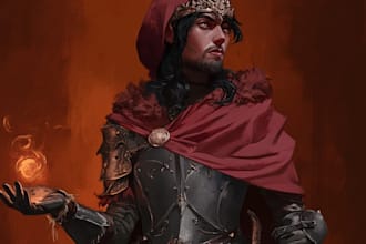 dnd character art and dnd character art