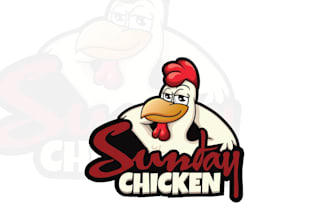 design modern chicken logo with unlimited revision
