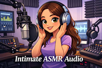 record your flirty voice, voicemail greeting voice nsfw  erotic sfw asmr studio