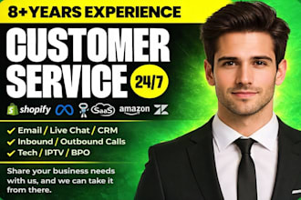 provide expert customer support, care as a customer service representative