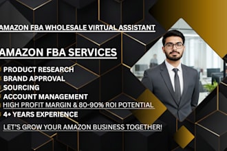 be your amazon fba wholesale virtual assistant and ebay ds