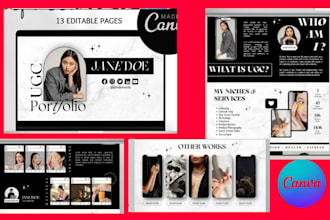 design professional powerpoint, canva pitch decks, and business presentations
