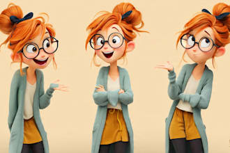 draw lovely cartoon character