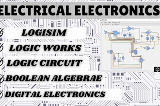 design professional digital logic circuits using logisim and logic work