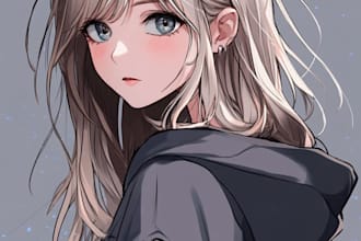 draw an anime character
