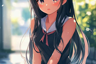 create a anime character