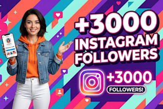 instantly gain 3000 instagram followers fast