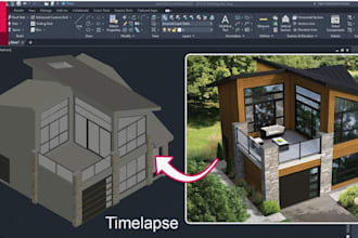 be your architect in cad drawing and autocad draftsman