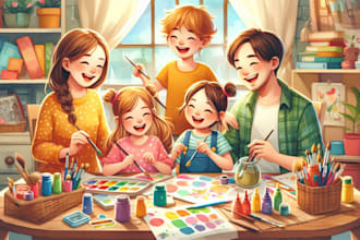 children story book illustration children story book illustration children story