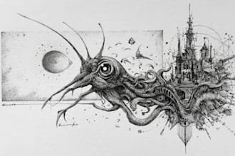 draw and doodle anything for you