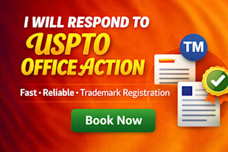 write a response to the uspto trademark office action refusal