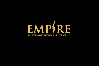 design empire rhythmic gymnastics club logo