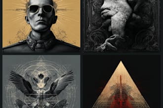 design your metal album cover artwork