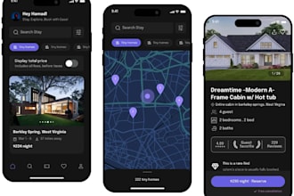 develop property rental app, apartment rental app like airbnb, property listing