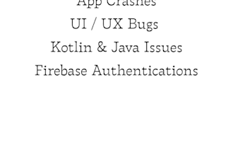 fix android app bugs in kotlin and firebase