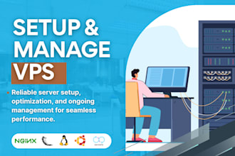 manage vps hosting, setup cpanel, fix errors and maintain websites