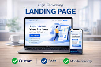 develop a high converting landing page