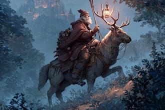 design an fantasy illustration