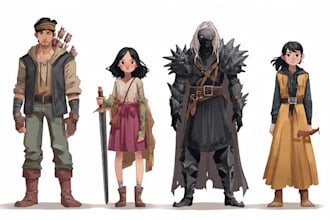 draw any character for you