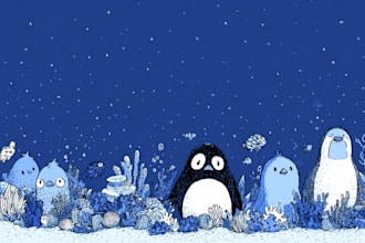 draw simple doodle illustration