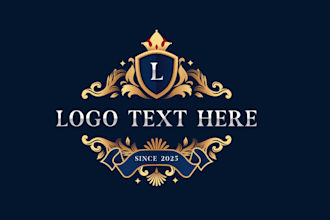 design a custom coat of arms or heraldic logo