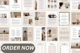 design a professional canva ebook or workbook for online courses