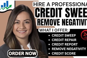 do credit sweep increase your credit score and remove
