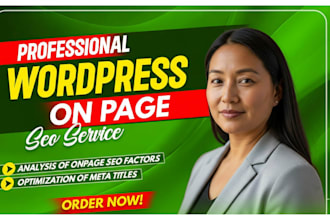 optimize your on page SEO to improve google rankings