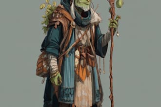 dnd character art and dnd character art