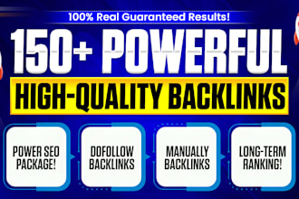 create premium da 90 contextual backlinks for google rankings