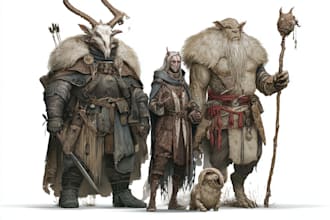 create awesome dnd group party dnd character