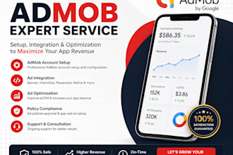 integrate admob ads in android and ios app