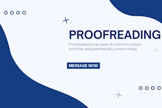 professionally proofread and polish your articles, emails and documents