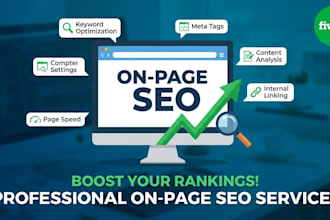 do you on page SEO for rank on google