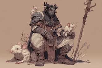 fantasy character and character art