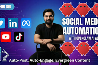 automate your social media with openclaw aka clawdbot
