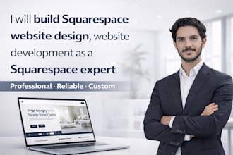 build squarespace website design, website development as a squarespace expert
