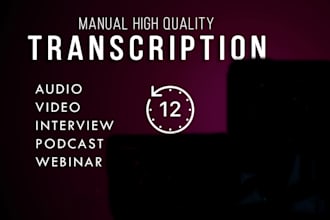 provide flawless transcription service