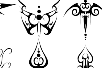 do tattoo design with unlimited revision